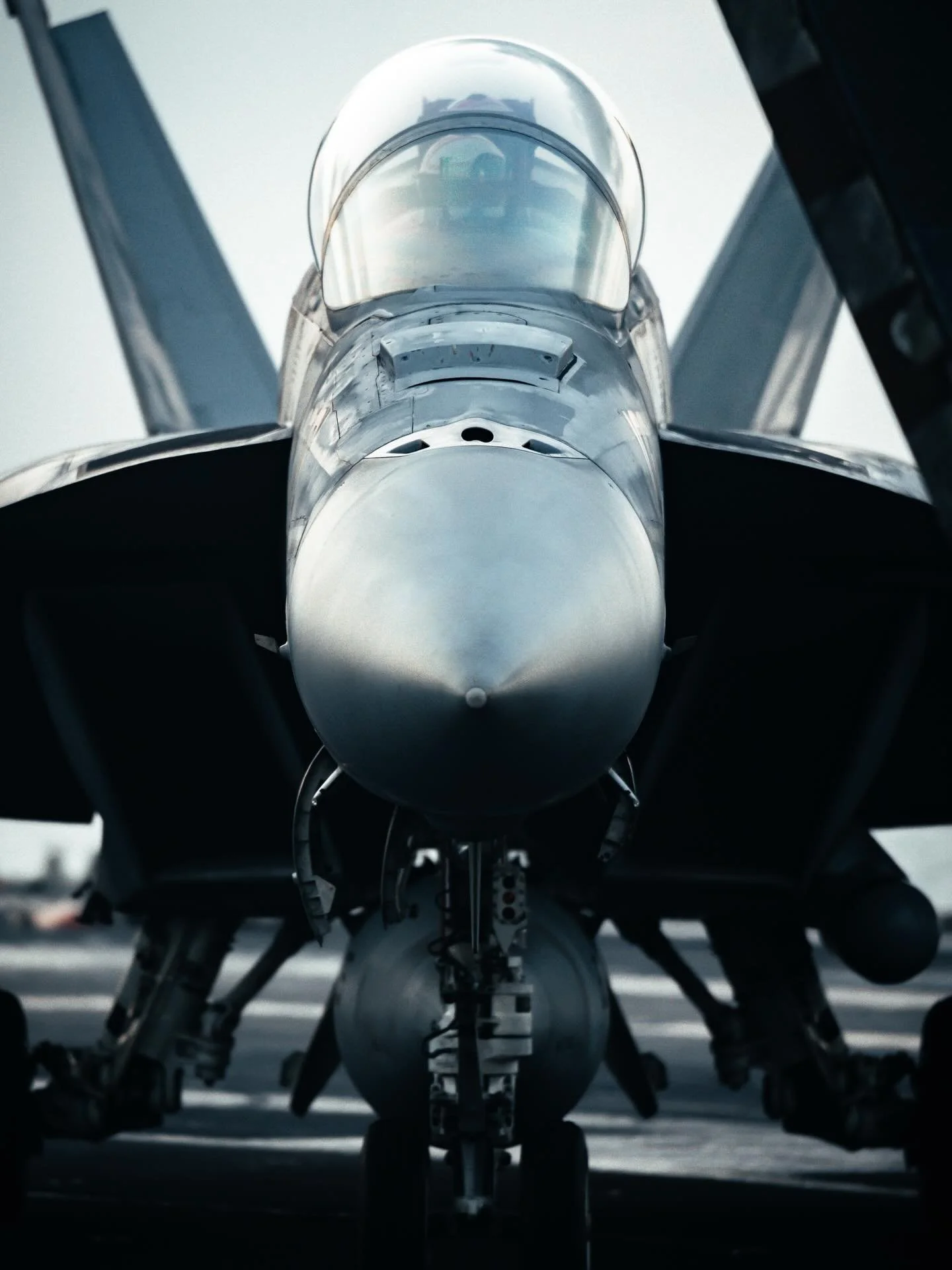 &ldquo;Could be a good opportunity to test our shiny new digital camera.&rdquo;

LT Jeremy &ldquo;Smoke&rdquo; Stackhouse and LT Chris &ldquo;Longhorn&rdquo; Burnett prepare for launch on a holiday flight aboard @americasfavorite_70.