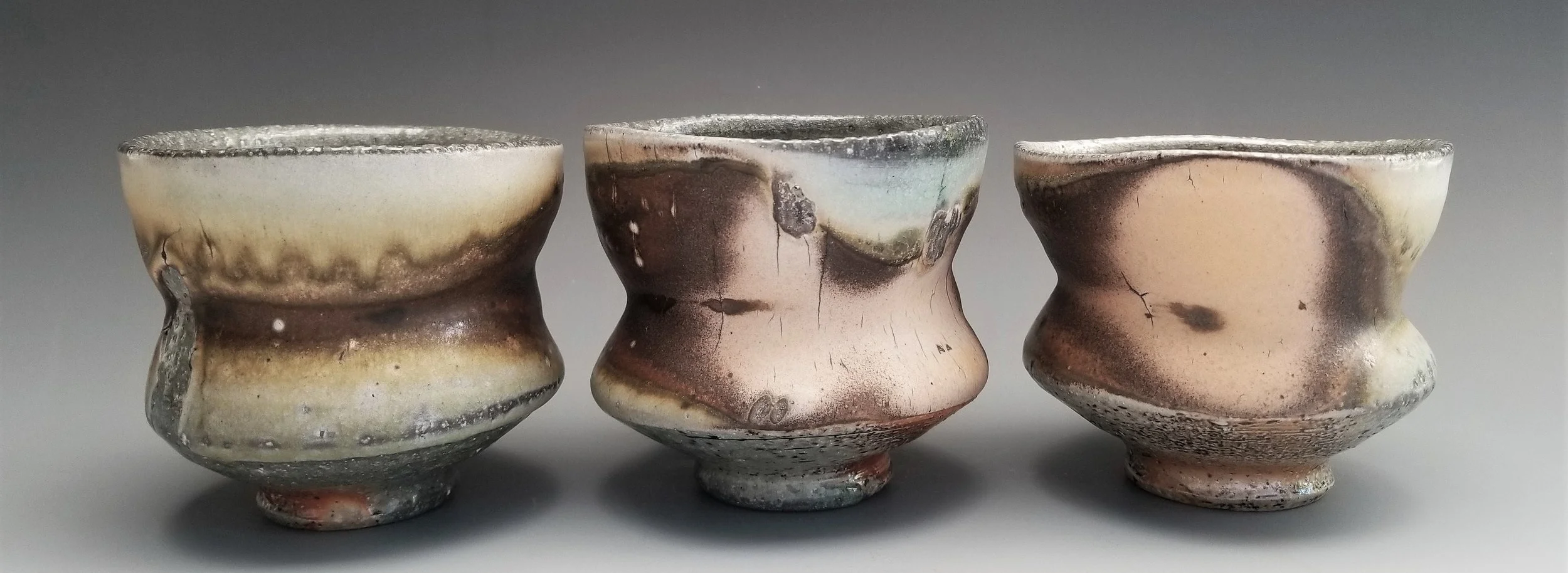 Soda Fired Tea cups
