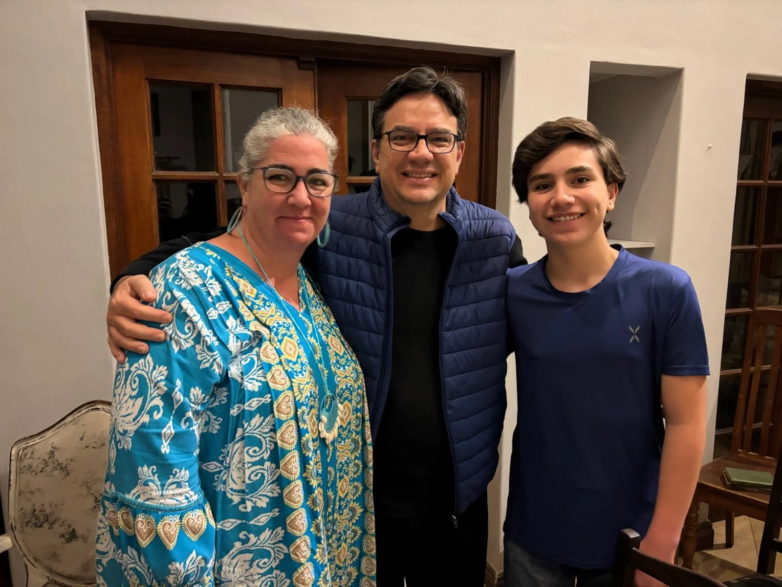 Nikki, Anthony, and Luca