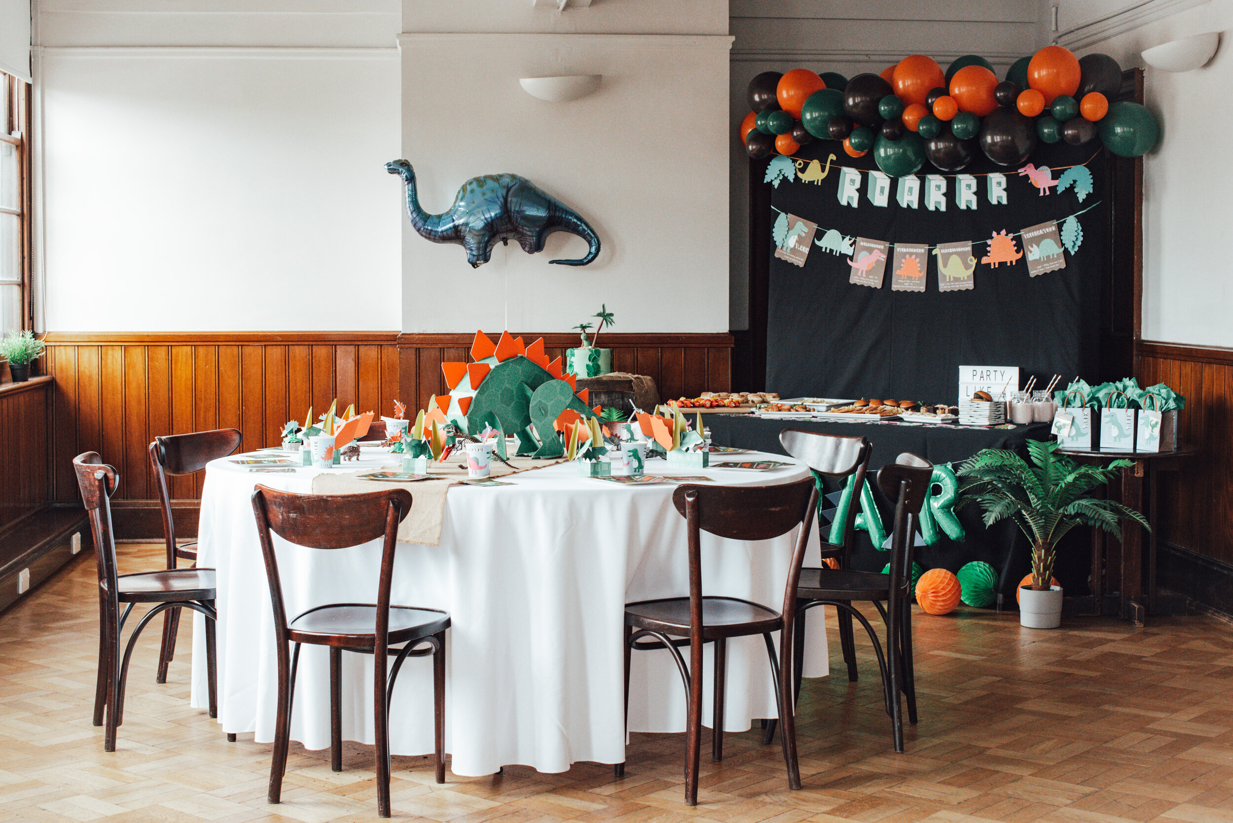 Dinosaur party 
