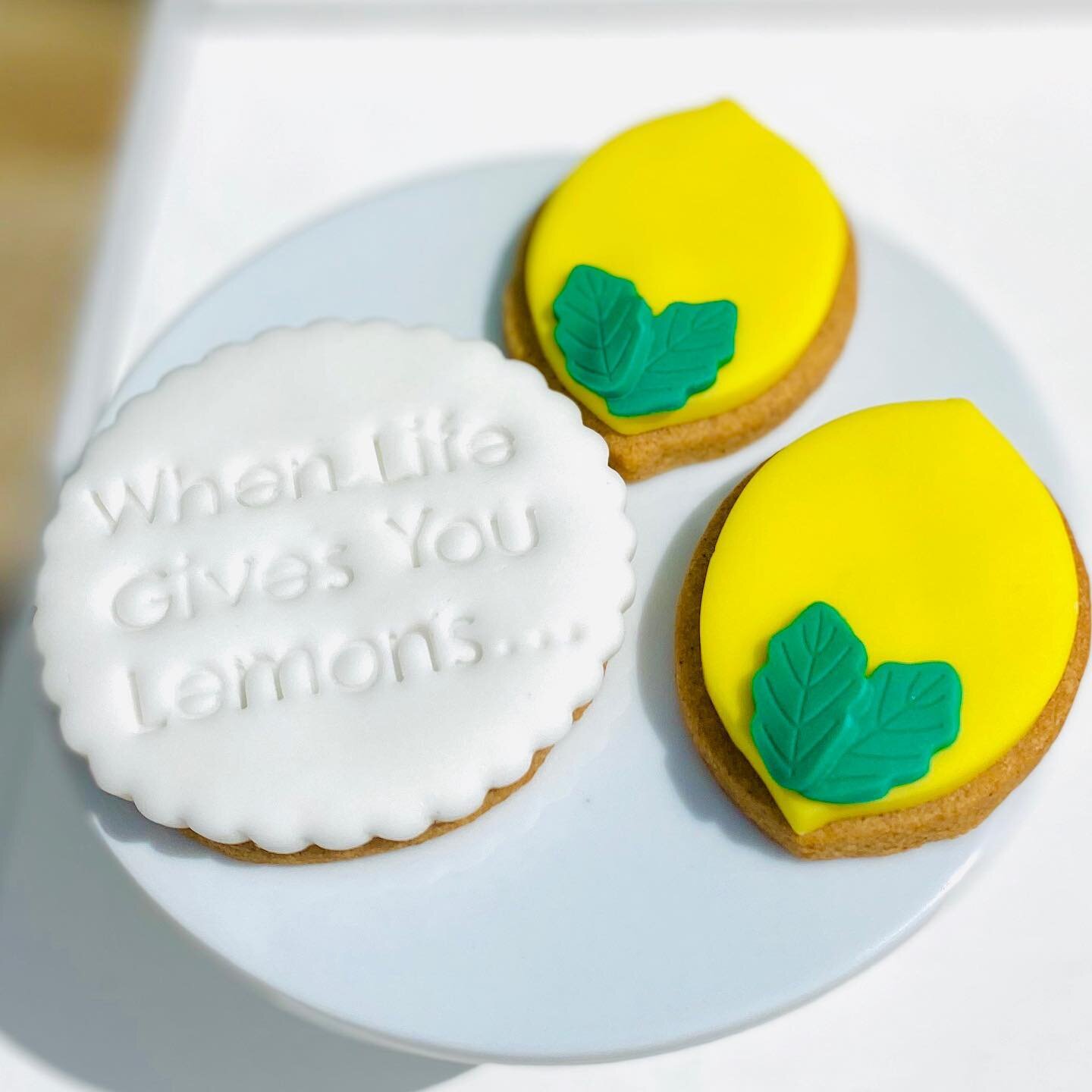 Final shot of our &lsquo;when life gives you lemons&rsquo; party. We absolutely loved the fresh colours and feel of this party. These personalised cookies were the perfect sweet treat to enjoy with a glass of homemade lemonade. 🍋