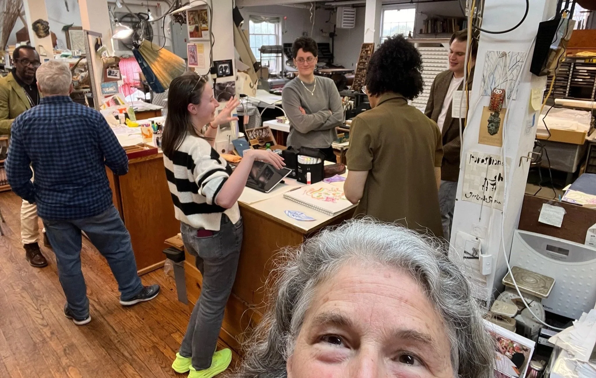   manifesting  making parties 
