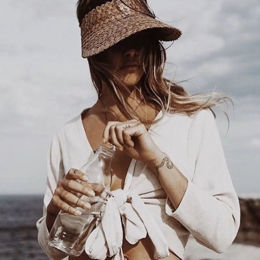 beach visor hat