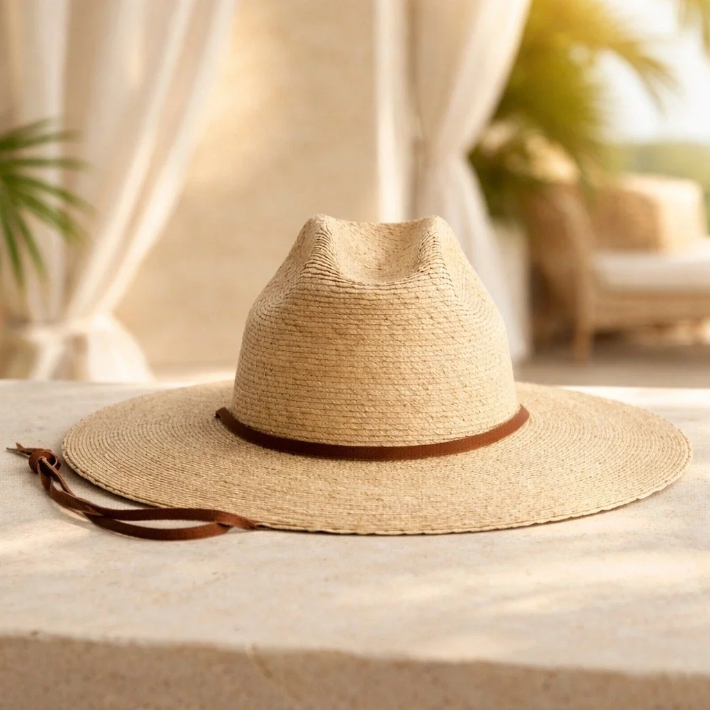 Boston - Palm Leaf Panama Hat
