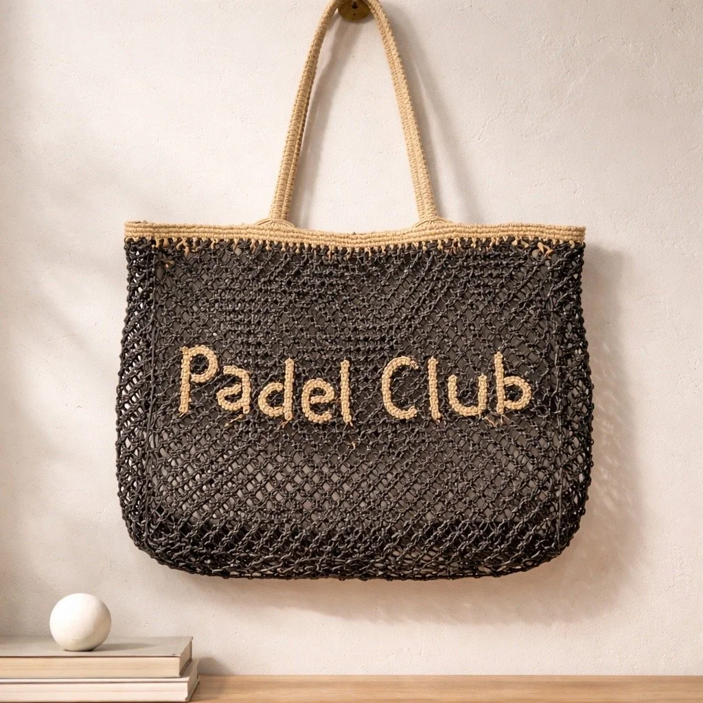 Padel Club - Net Jute Tote