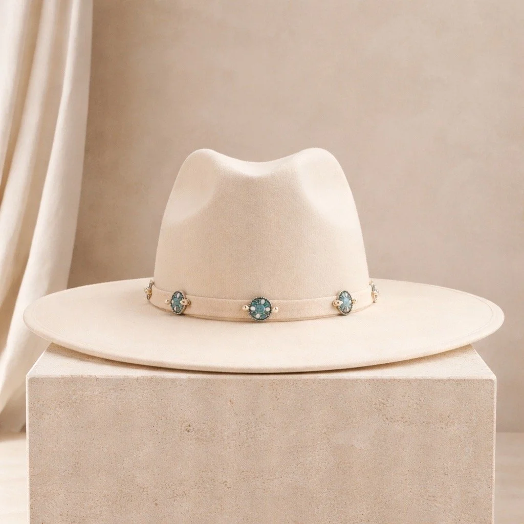 Solice - Beige Rancher Hat