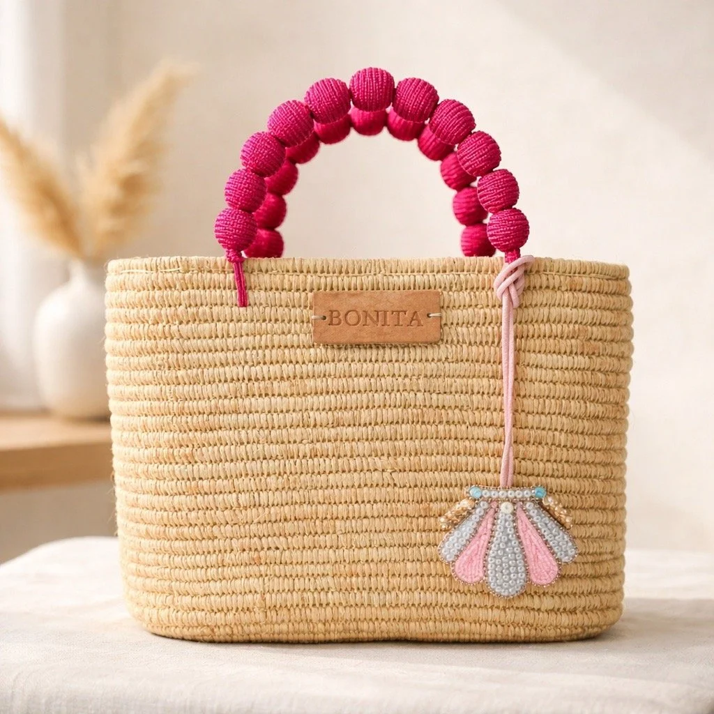 Bonita Raffia Palm - Seashell