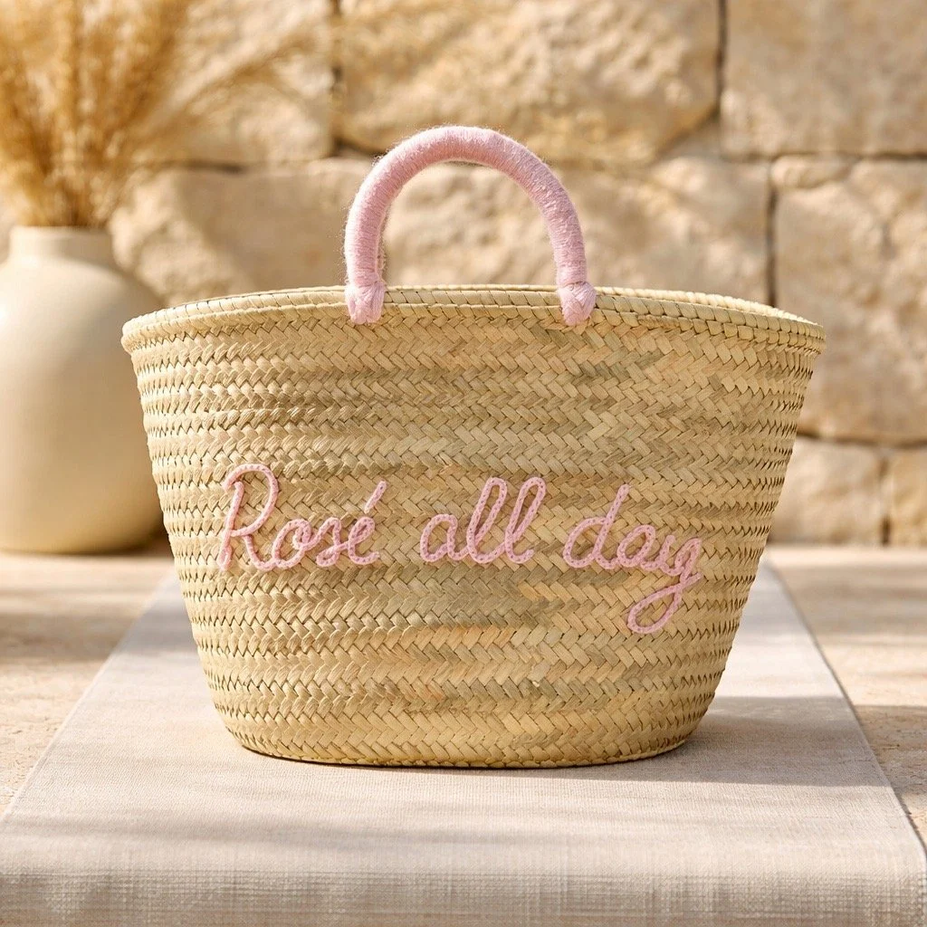 Rosé all day basket