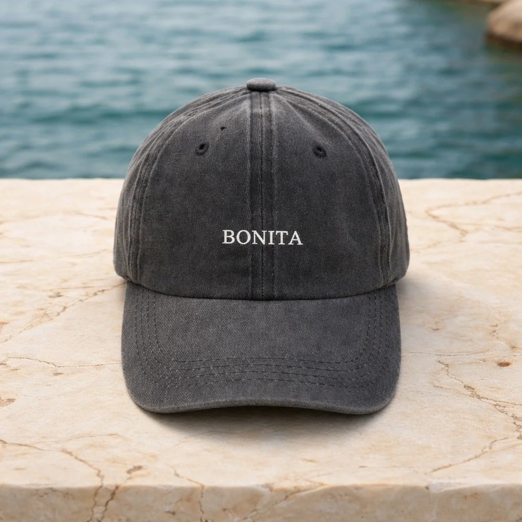 Charcoal Baseball Cap - BONITA