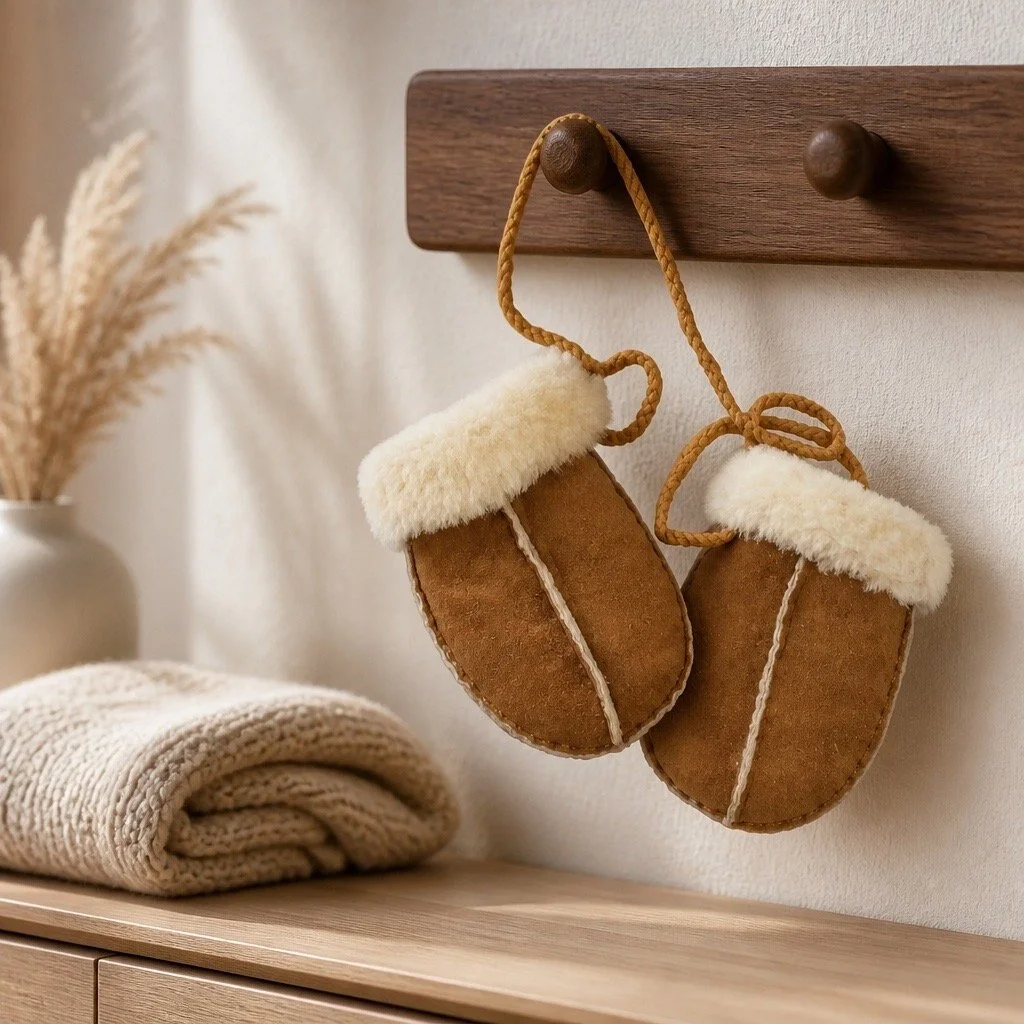 Baby Sheepskin Mittens