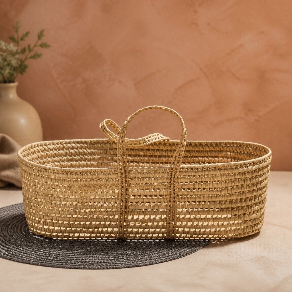 Bonita's Traditional Moroccan Moses Basket