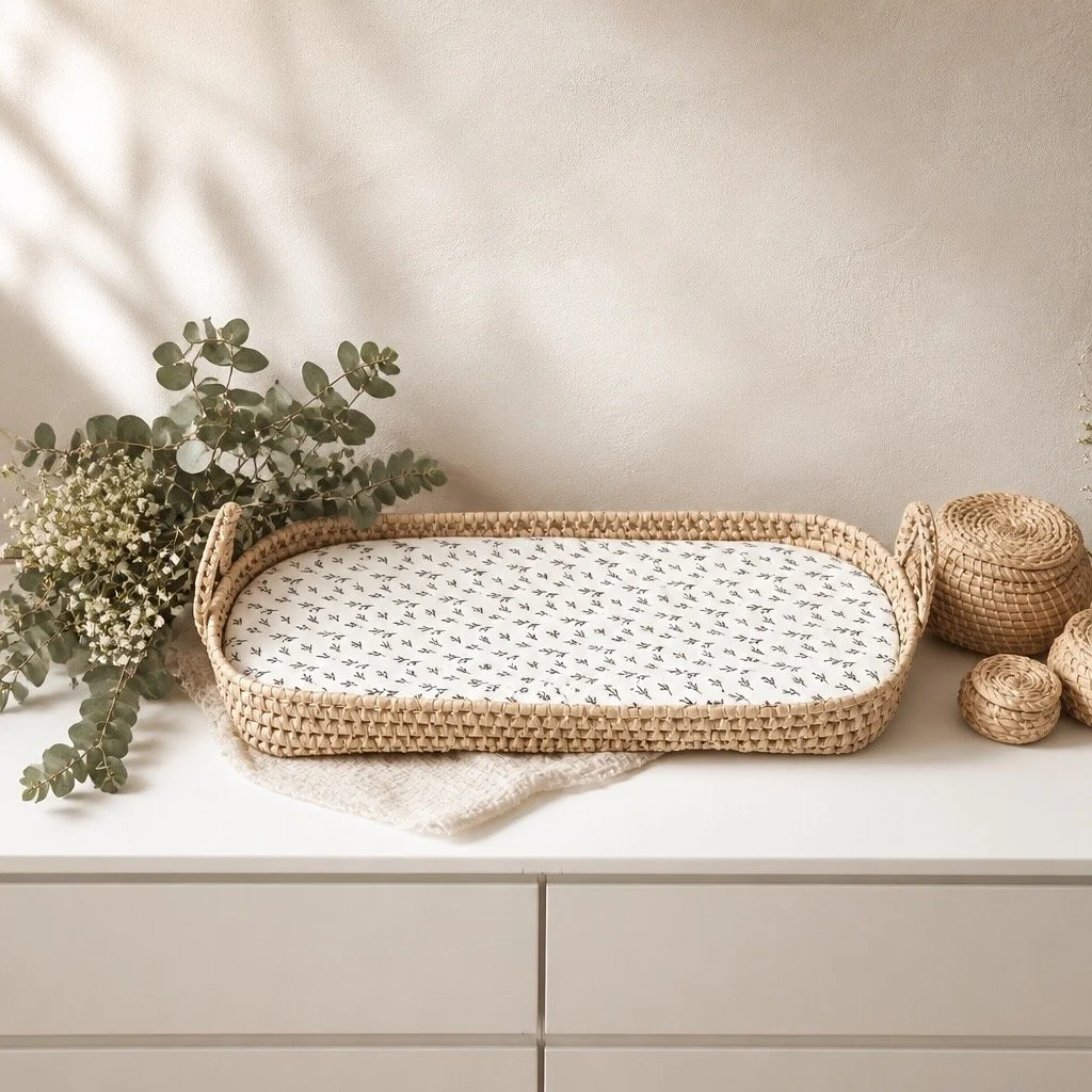 Moroccan Baby Changing Basket