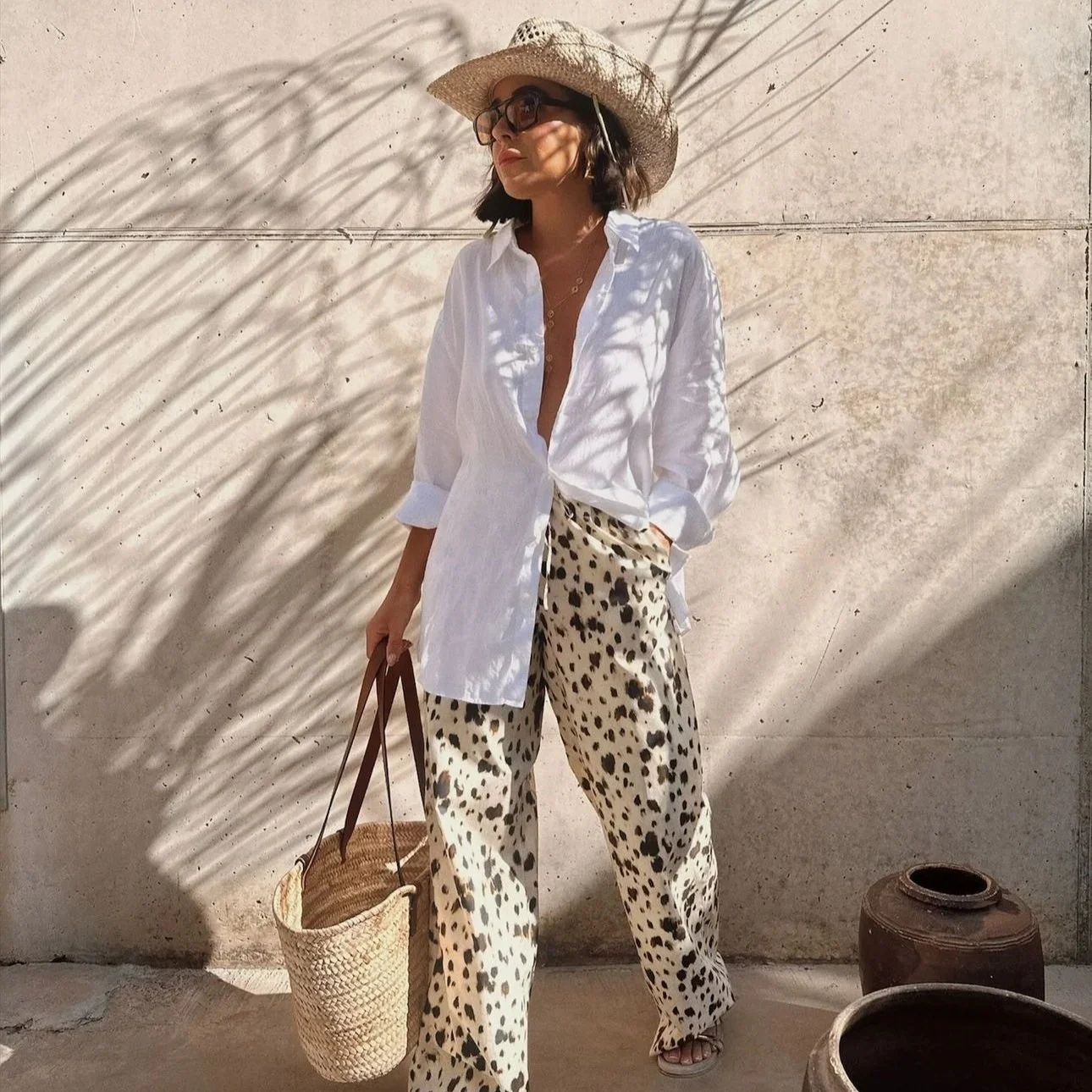 Bonita's Long Handle Basket