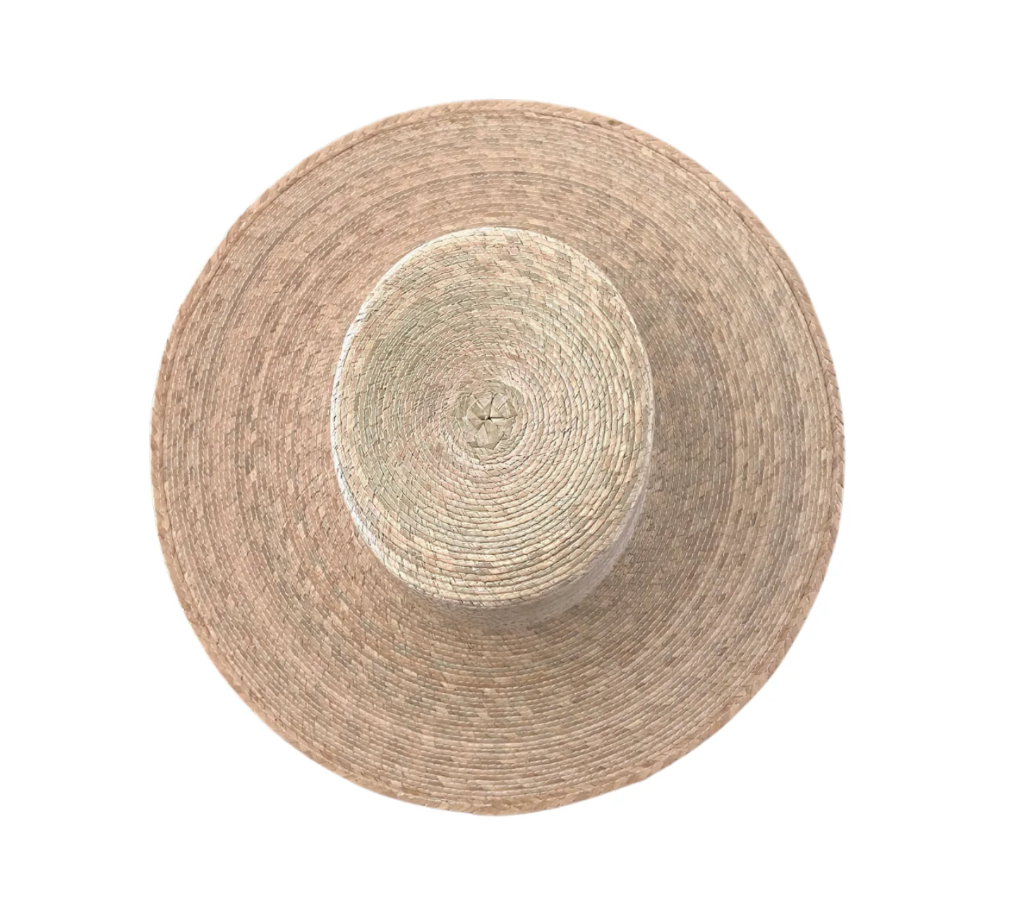 Bonita's Classic Wide Brim Palm Boater Hat — Bonita - Main Image