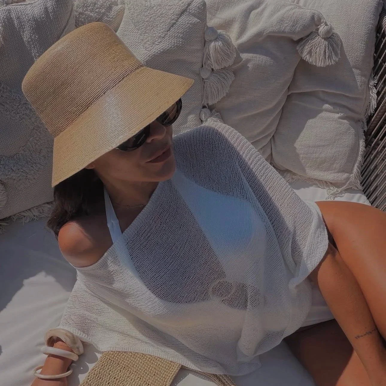 The Sienna Palm Bucket Hat