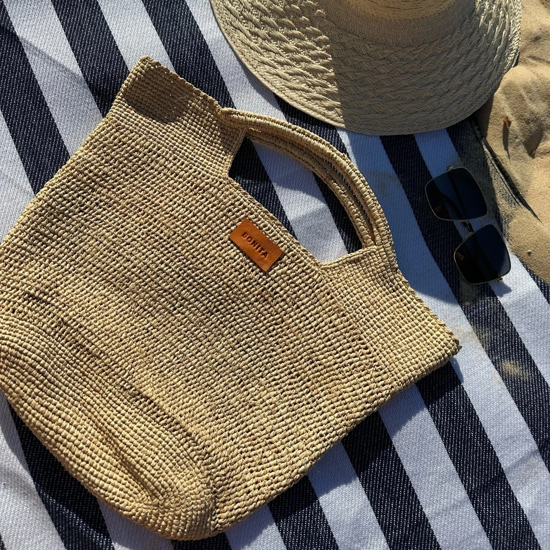 La Bohème Mini Tote - Natural
