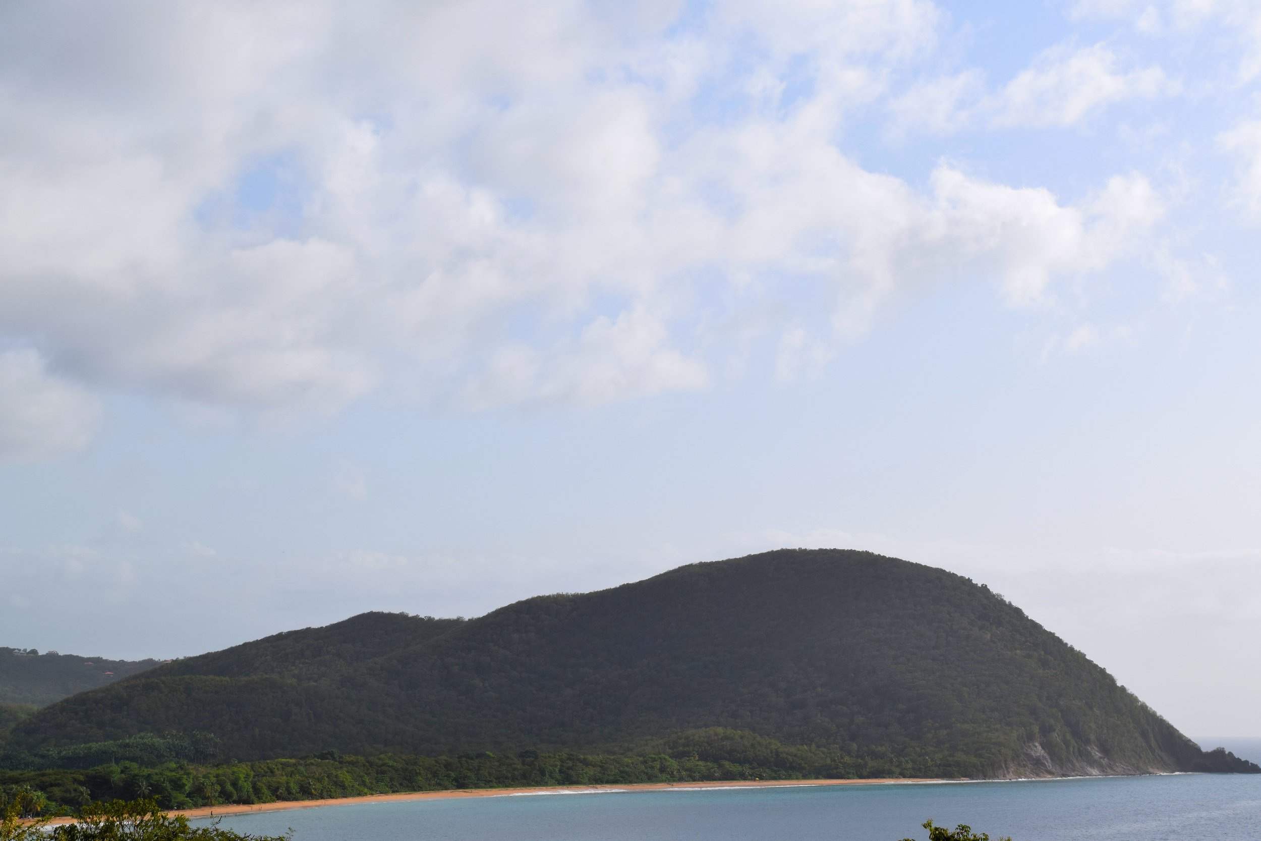 Views from Point de Vue de Gadet in Guadeloupe.