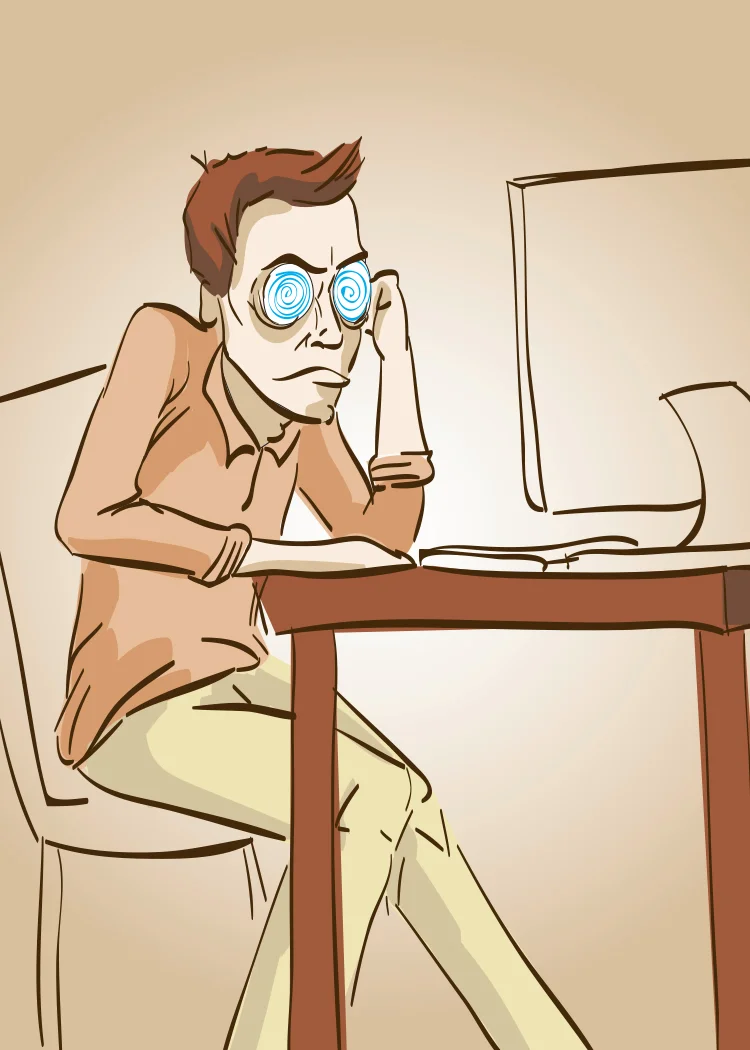 eye health tea for work; computer eyes