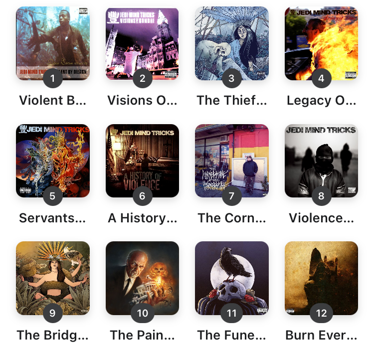 Ranked: Jedi Mind Tricks + Vinnie Paz