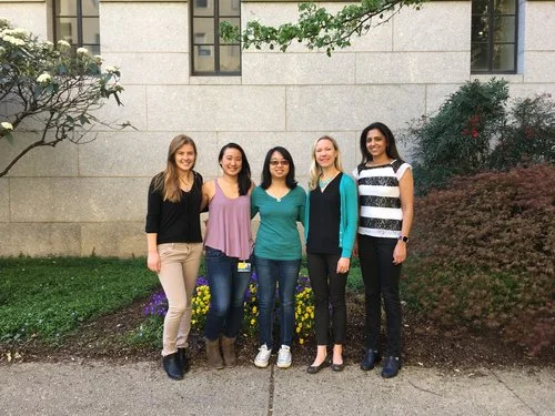 The Lab: Allison, Kristi, Jenny, Corrine, Ramana