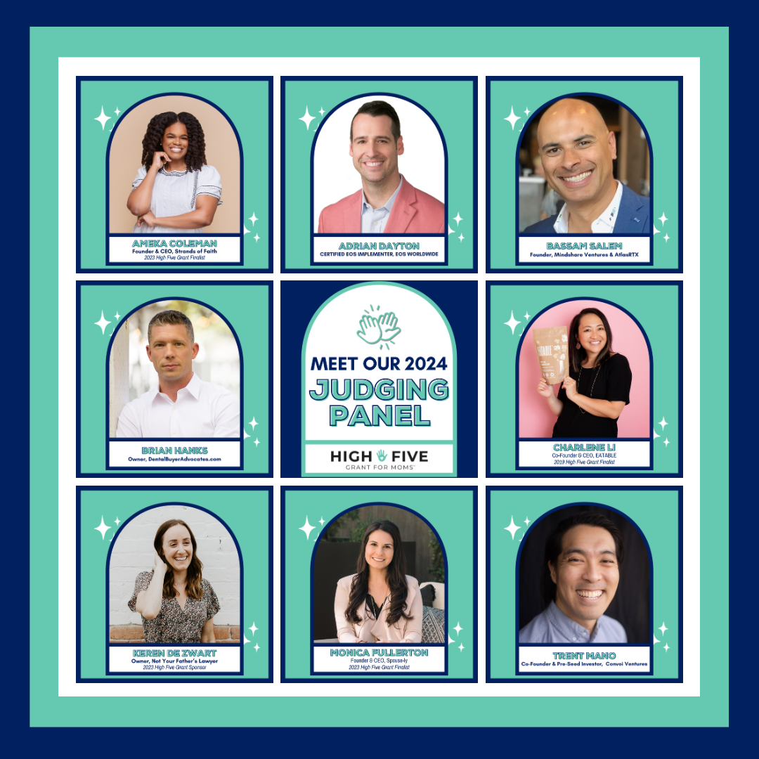 HIGH FIVE Grant for Moms™ is a business grant competition for