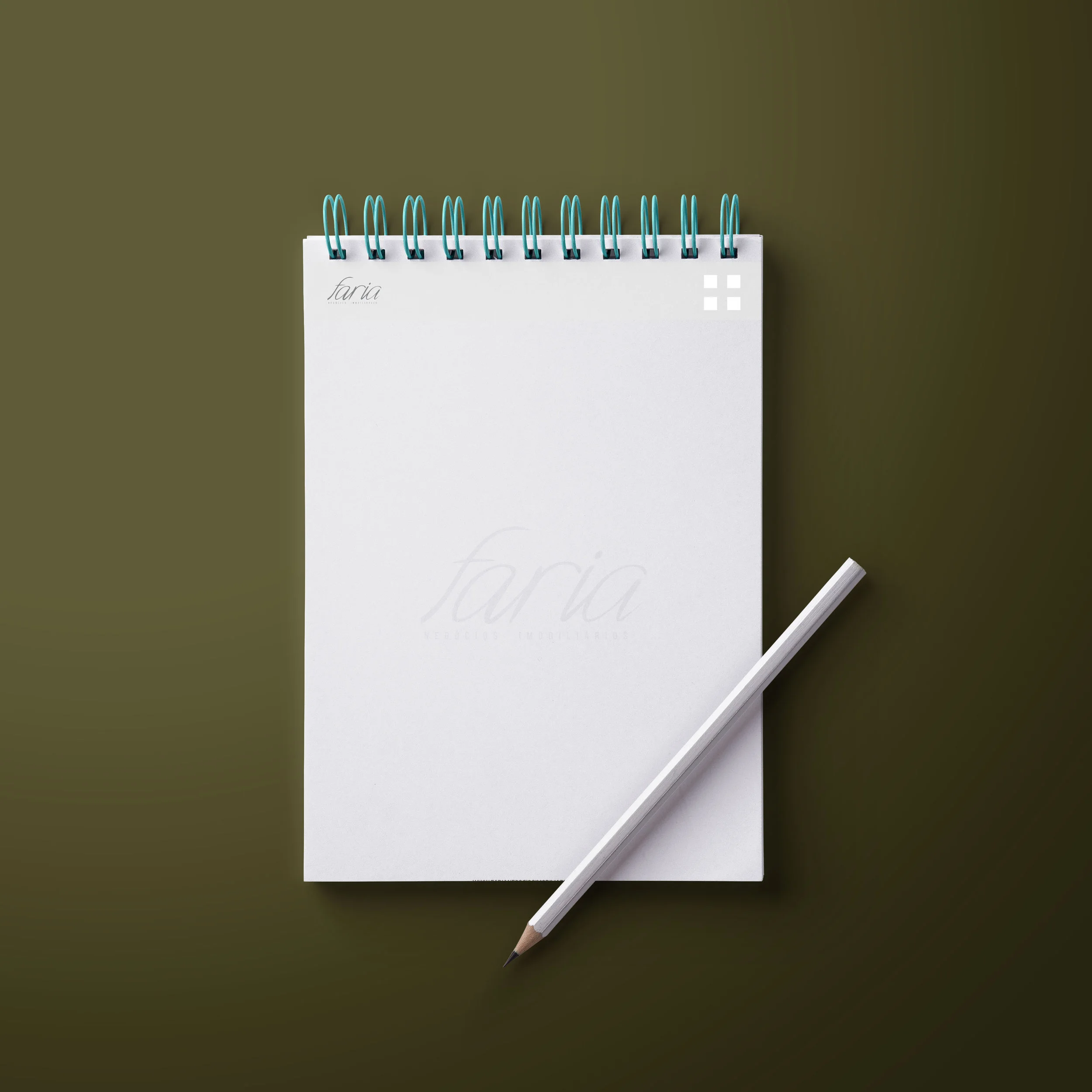 Notepad concept art. (Mockup by Pixeden .)