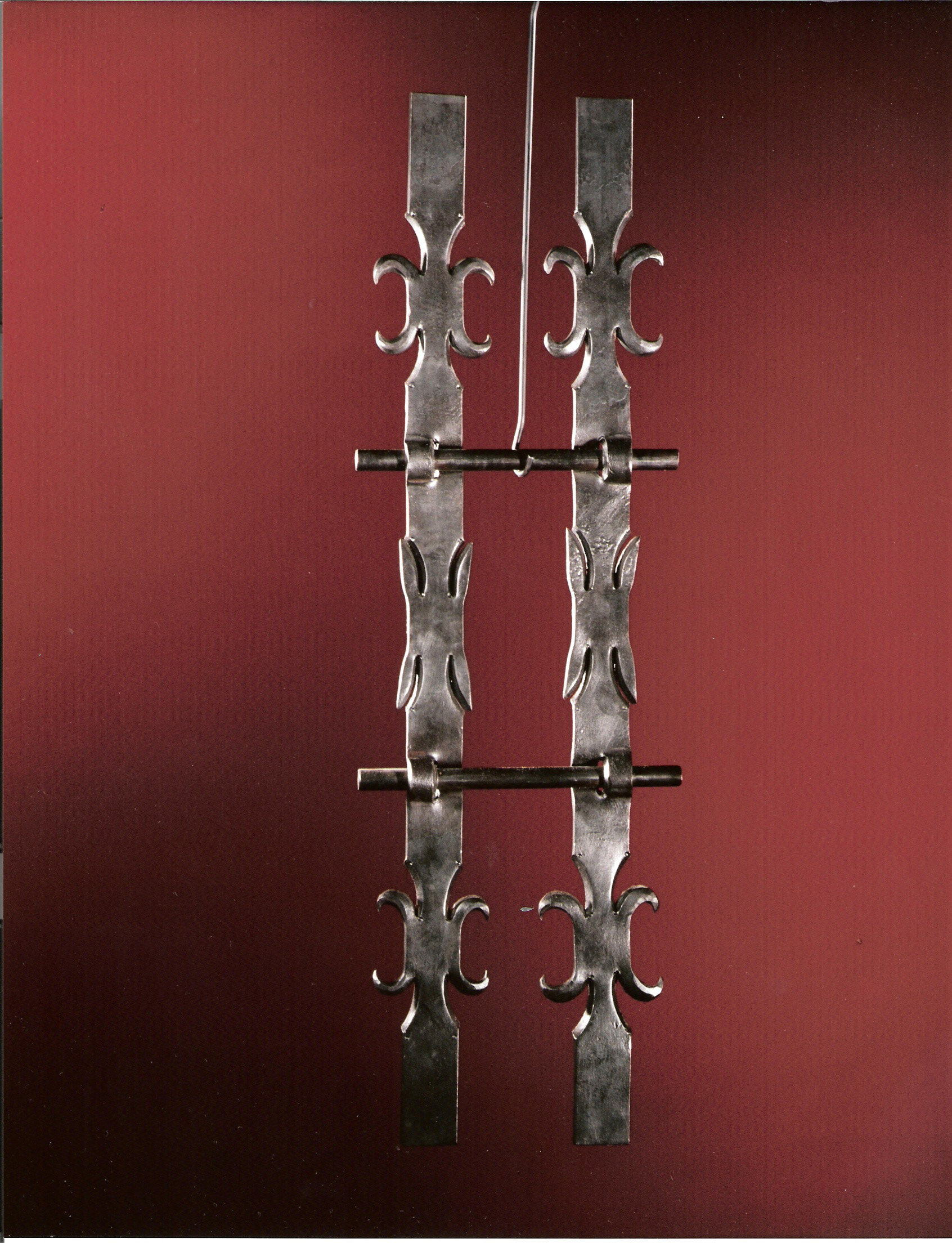 Wrought steel decorative detail