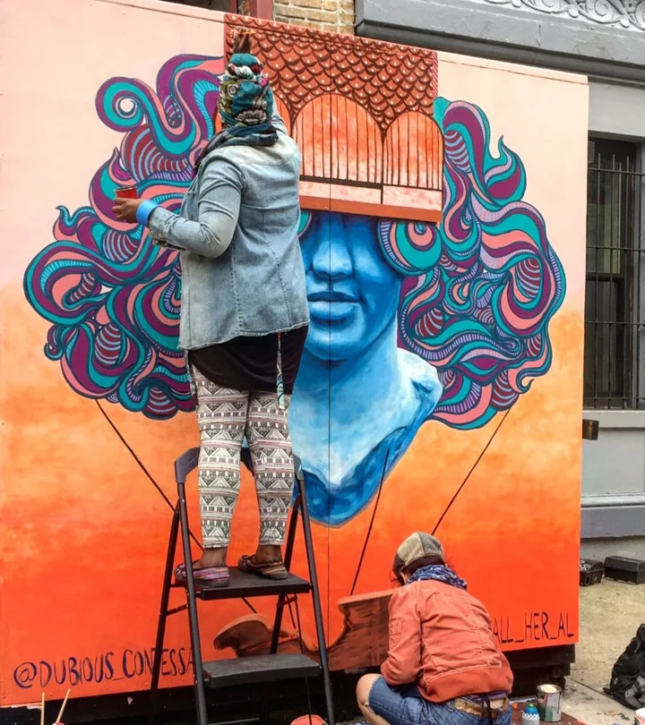 Photo by Lois Stavsky. Courtesy of streetartnyc.org
