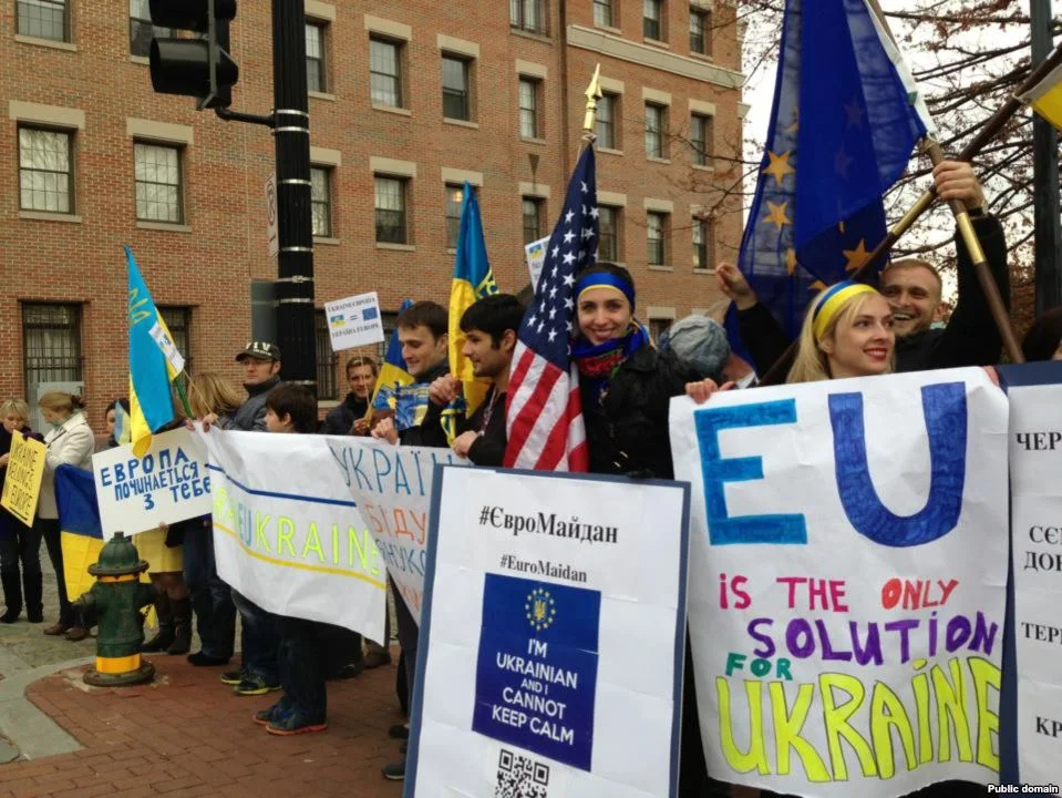 February 15, 2014 - Ukrainian Demonstration in Norfolk