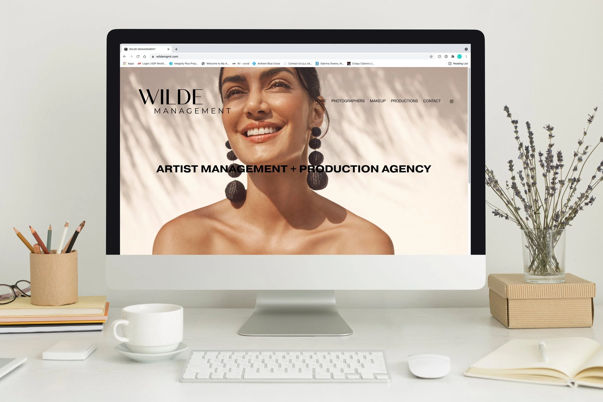 WILDE MANAGEMENT WEBSITE MOCKUP