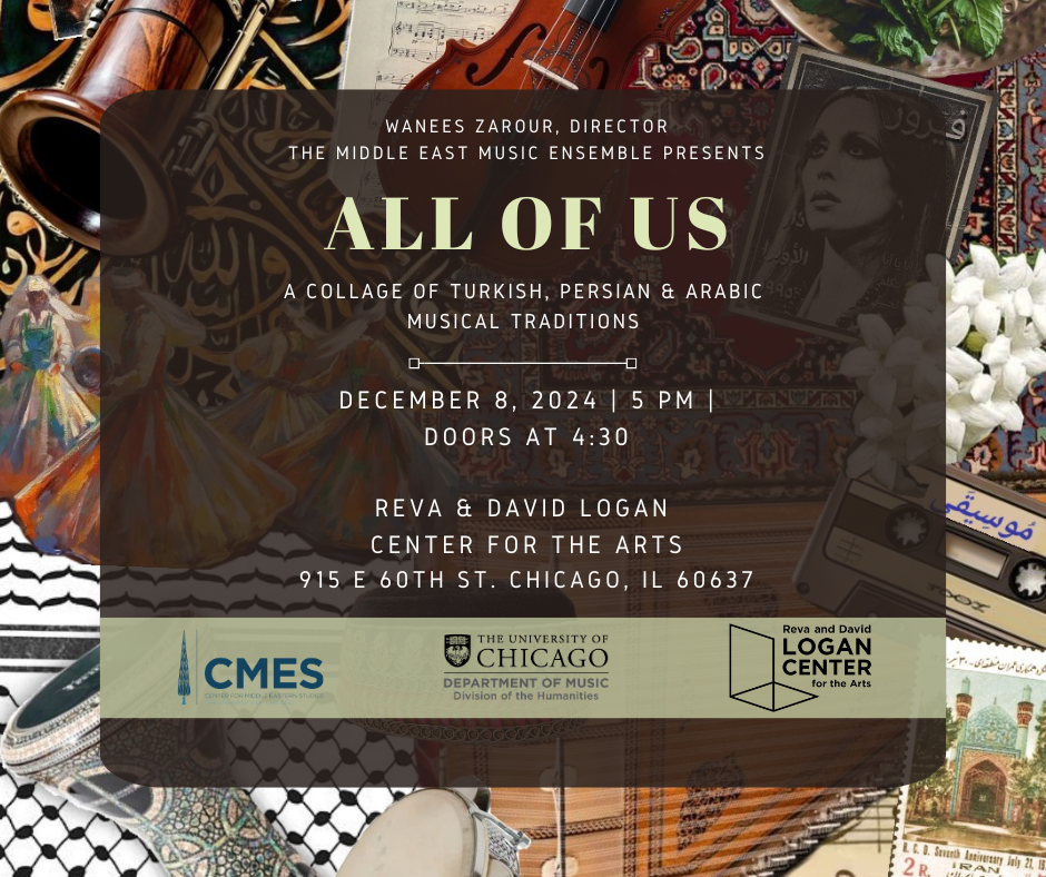 Middle East Music Ensemble Fall Concert: A Collage of Turkish, Persian, and Arabic Music Traditions