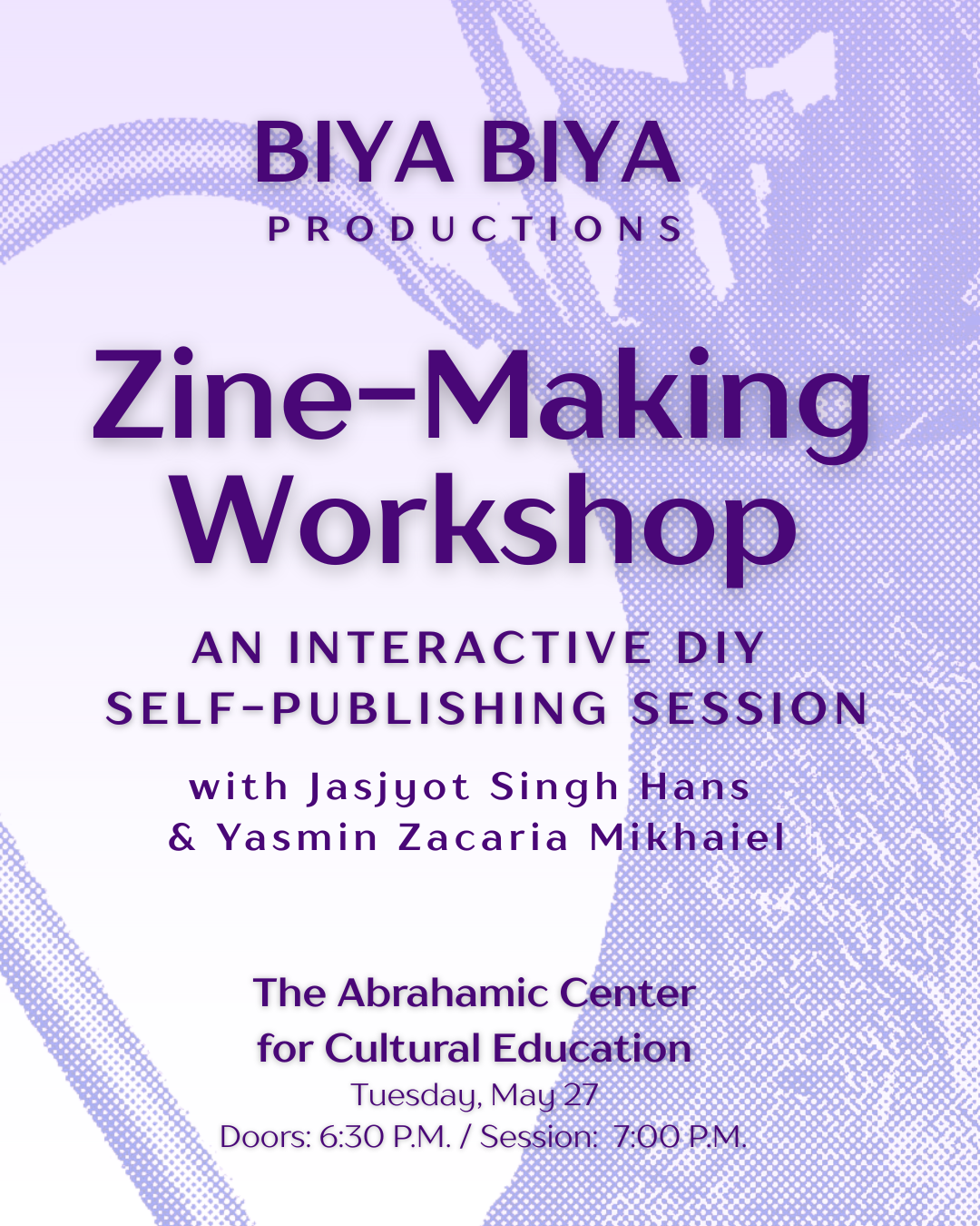 BIYA BIYA: Zine-Making Workshop