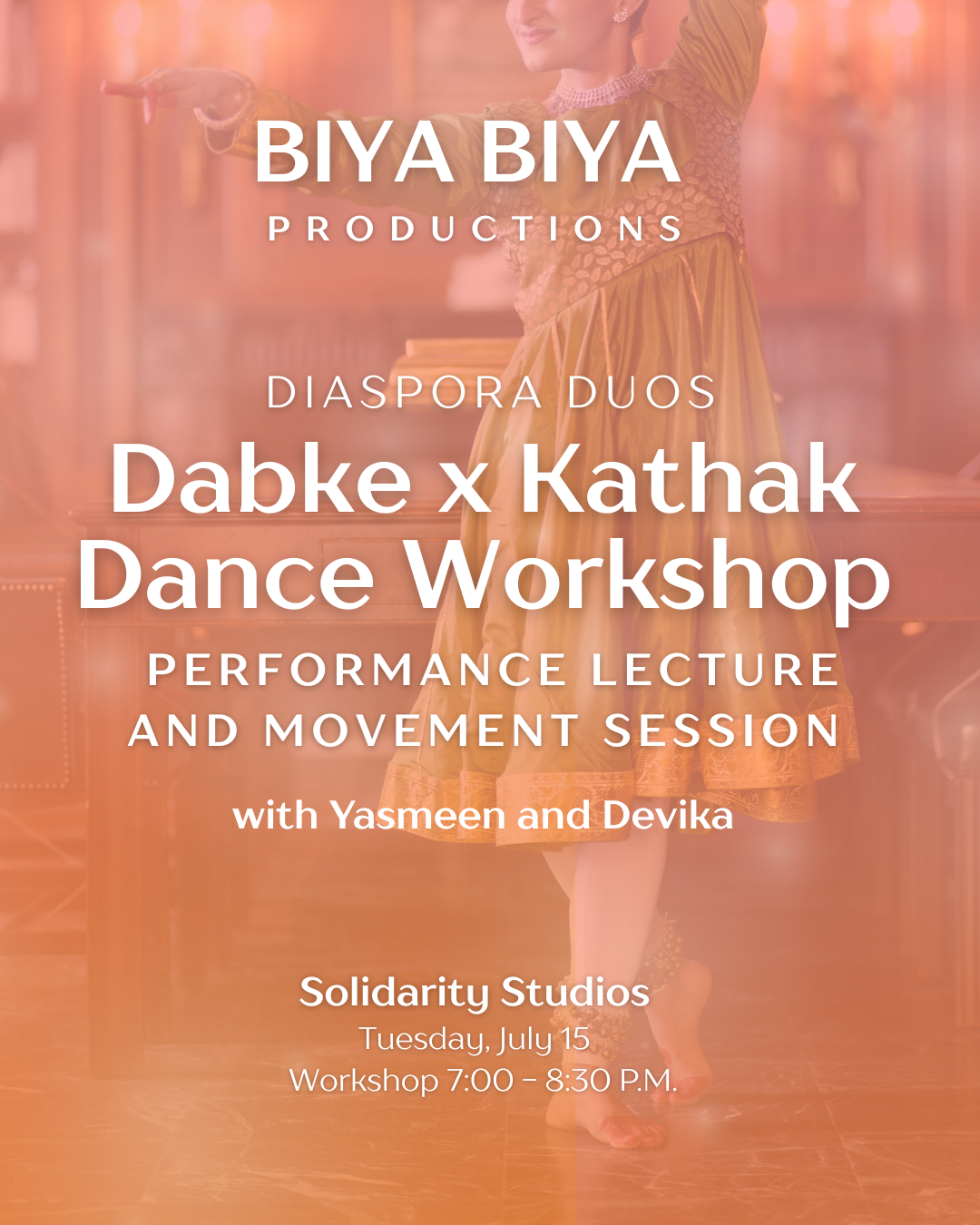 BIYA BIYA: Dabke x Kathak Dance Workshop