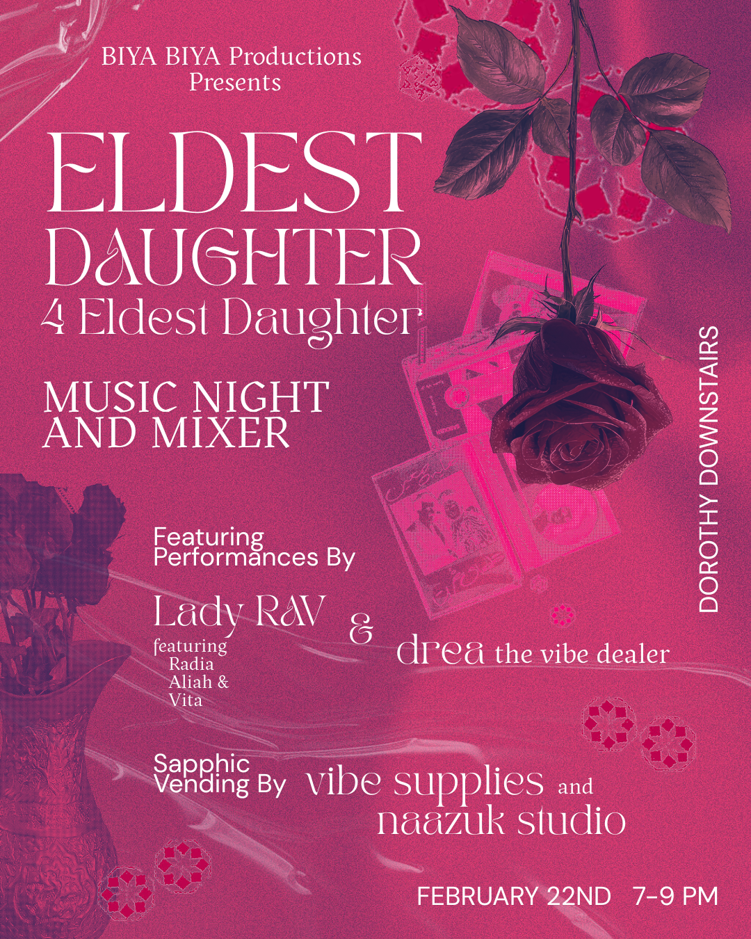 Eldest Daughter 4 Eldest Daughter: Music Night and Mixer at Dorothy Downstairs