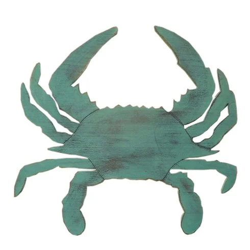 Rustic Crab Wall Décor - Coastal Blue - $76.99