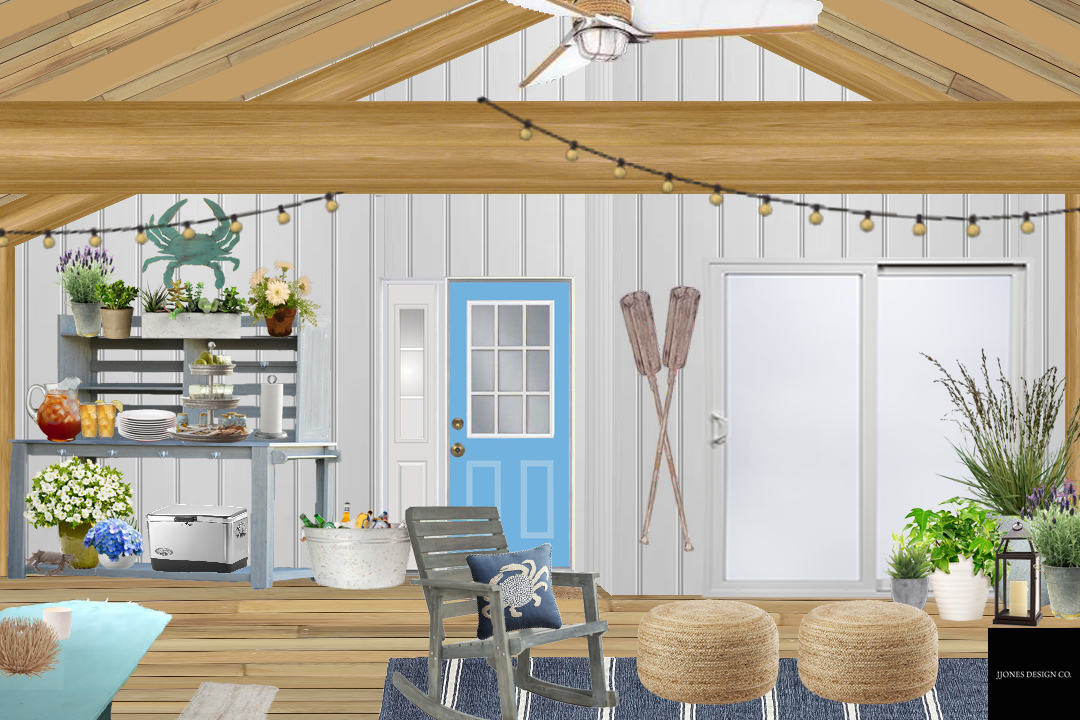 Vacation Lake House Screened-In Porch Part II
