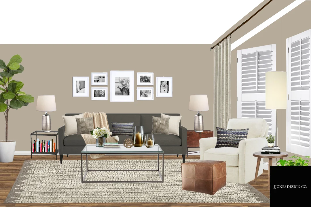 Modern Farmhouse Style Family Room