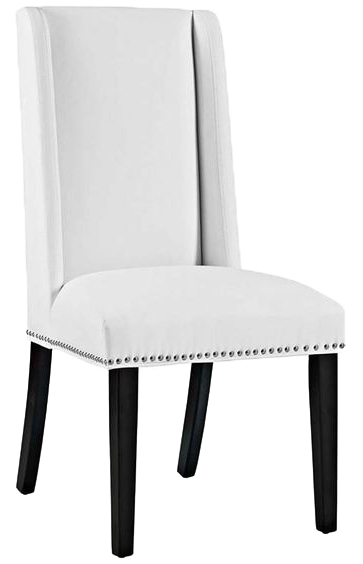 Baron White Vinyl Dining Chair copy.png