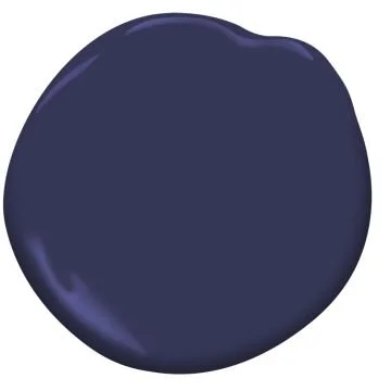 Midnight Navy by Benjamin Moore