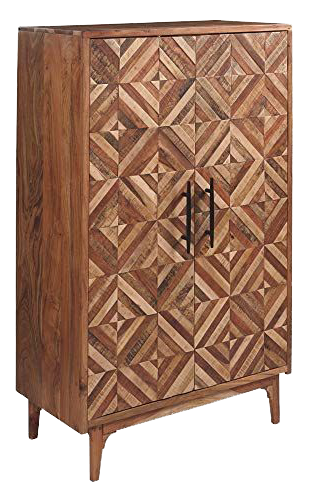 Signature Design by Ashley Gabinwell Accent Cabinet, Two-Tone Brown.png