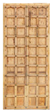 Decor Antique Bleached Wood Spanish Badajoz Door