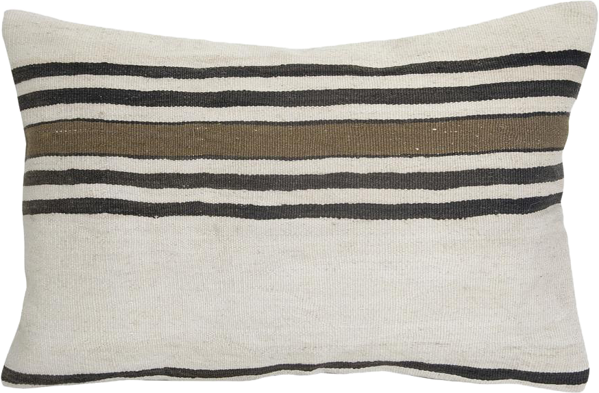 Vintage Tribal Kilim Rug Pillow
