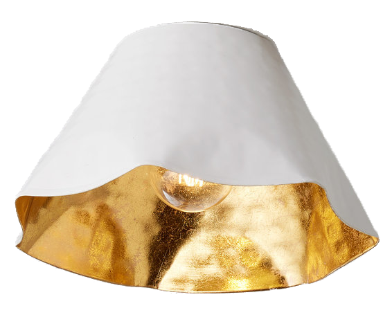 RUFFLED EDGE HAMMERED METAL CEILING LIGHT.png