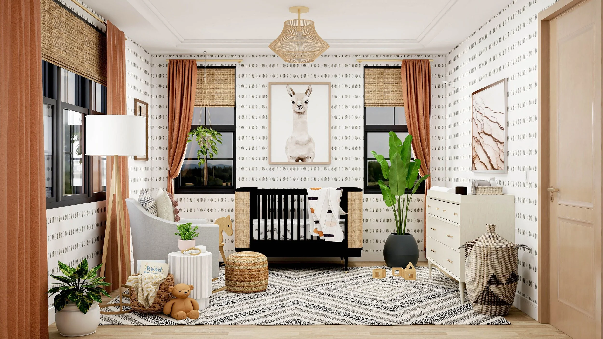 Joshua's Top Picks - Boho Nursery Room