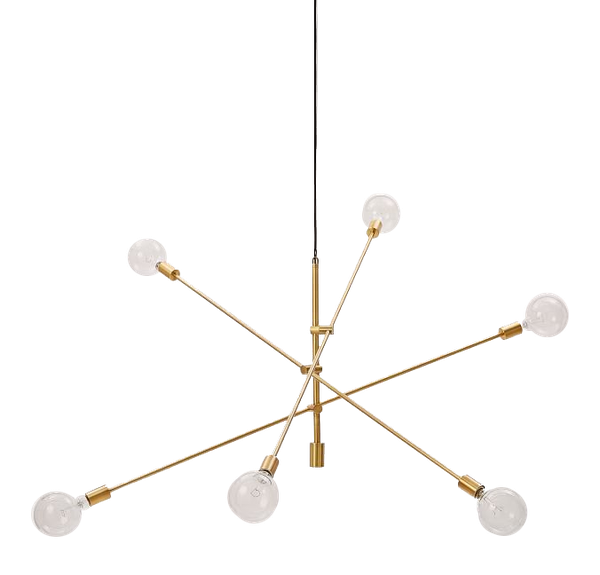 Mobile Chandelier (55 Inches) - Antique Brass.png