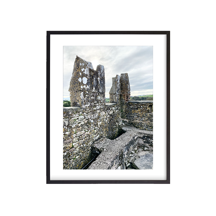 Blarney Castle Crenellaations - Framed.png
