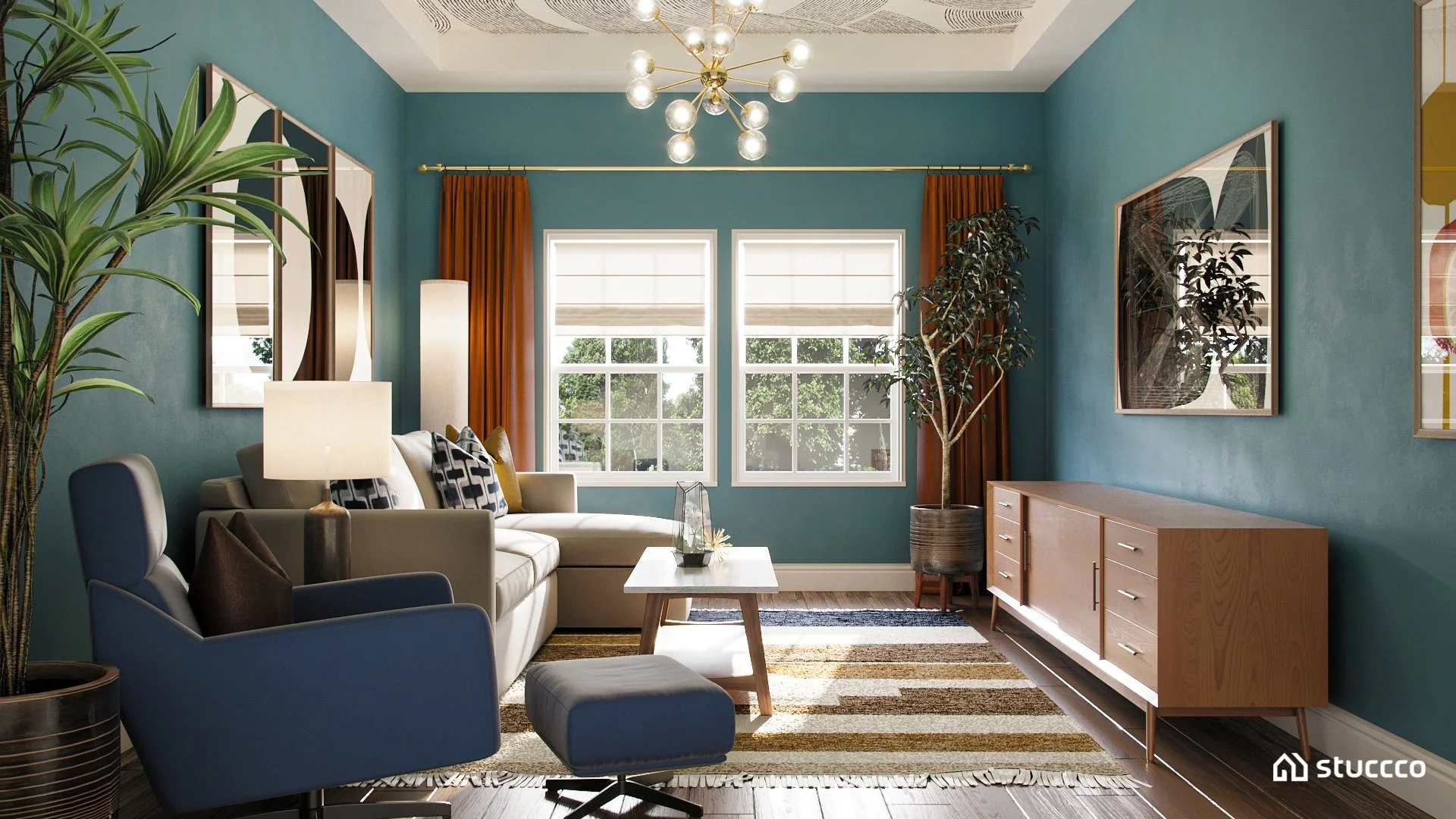 Living Room — JJones Design Co.