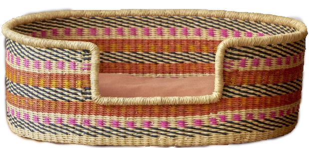    Woven Dog Bed Basket   