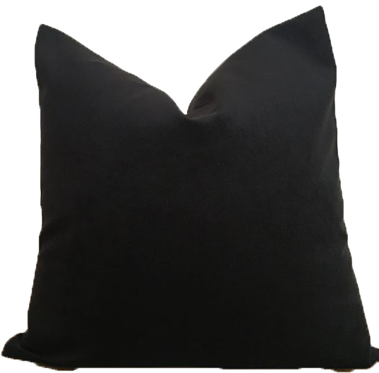  black velvet pillow cover 