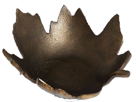  Brass Leaf Object 